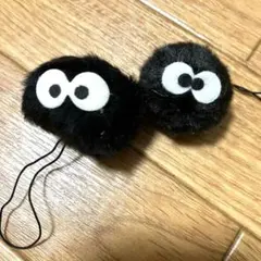 三鷹の森ジブリ美術館 まっくろくろすけ ぬいぐるみ 2匹 - メルカリ