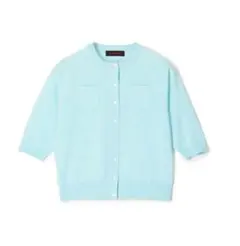 CABaN ハーフスリーブポケットカーディガン