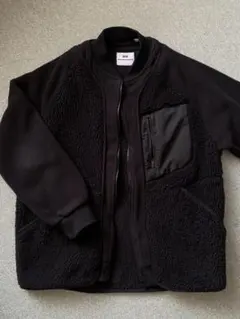 ユニクロ　White Mountaineering フリースジャケット ブラック