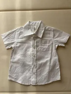 【2枚セット】ベビーシャツ80センチ 長袖、半袖　フォーマルウェア