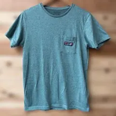 patagonia ポケット付きキャプリーンTシャツ