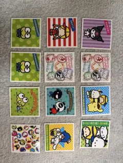 サンリオキャラクター シール 12枚セット