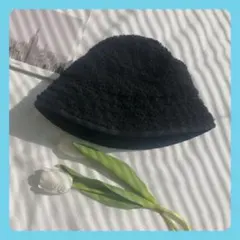 帽子 ハット フィッシャーマンハット ボア 起毛 バケットハット 秋冬 もこもこ