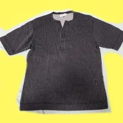 a.v.v HOMME ストライプ 半袖シャツ 48のサムネイル