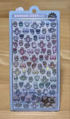 【正規品】クーリア ボンボンドロップシール ミニ なないろボンボン