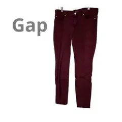 海外古着【Gap 】レギング US12/31 ワインレッド
