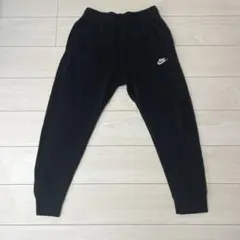 NIKE ナイキ スウェットパンツ 刺繍 ブラック メンズ Mサイズ
