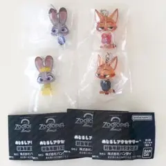 ディズニー　ズートピア 2 めじるしアクセサリー　ジュディ　AB ニック　AB