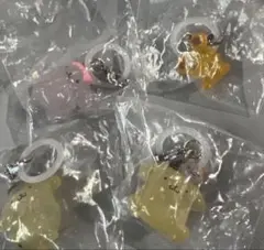 ポムポムプリン めじるしアクセサリー4個セット