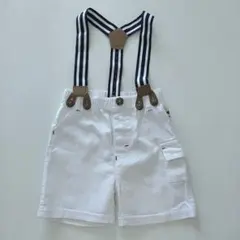 サスペンダー付き　ショートパンツ　80のサムネイル