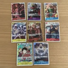 レイリーSECサンジシャンクスヤマトベックマンキュロスガープルフィSR計8枚