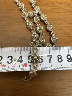 A&G ネックレス クロスボール ストラップ シルバー アクセサリー 