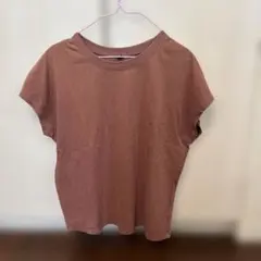 フレンチスリーブ クルーネックTシャツ
