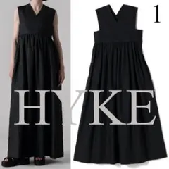HYKE LINEN MAXI DRESSハイク リネンマキシドレスサイズ1 - メルカリ