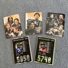 伊勢崎オートトレーディングカードセット　バラ売り不可　青山周平　新井日和