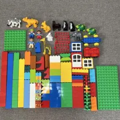 LEGO デュプロ　ブロック玩具 セット 動物フィギュア付き
