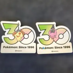 ポケモン 韓国限定 30周年 ステッカー オタチ オオタチ 2点 - メルカリ