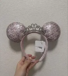 新品未使用！値札付き！ディズニー ミニー　カチューシャ
