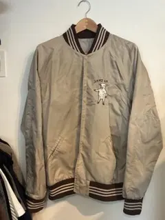 graniph LAMB CHOP スタジャン ブルゾン ベージュ(L)