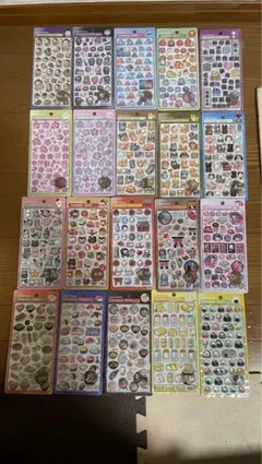 274)和柄 ボンボンドロップシール コンプリート20枚セット - メルカリ