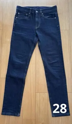 【GU】メンズ　スキニー デニムパンツ ジーンズ ストレッチ 28インチ
