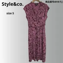 Style&co. ノースリーブワンピース　　サイズS