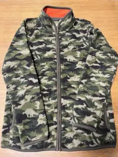 UNIQLO ユニクロ　フリース　150 迷彩　恐竜