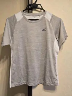 MIZUNO 半袖 Tシャツ グレー ✕ホワイトのサムネイル