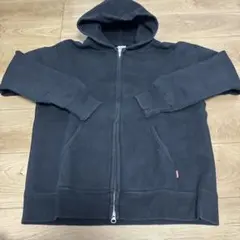 BLUCO ジップアップパーカー ブラック M