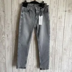 新品　upper hights 定価¥2万5300円　デニム　黒　サイズ24
