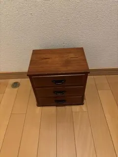 飛騨高山 たじま 木製 3段 小引き出し 小物入れ 卓上収納