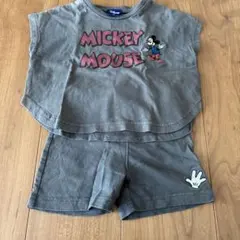 Disney ミッキーマウス セットアップ グレー