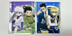 HUNTER×HUNTER ミニブロマイド ゴン＆キルア クラピカ＆レオリオ