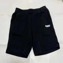 PUMA ブラック ハーフパンツ　152cm