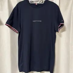 TOMMY HILFIGER ロゴ Tシャツ ネイビー Sのサムネイル