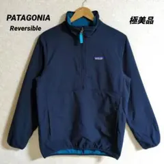 あ*む様 パタゴニア　スナップt リバーシブル　グリセード　 サイズM ネイビー 楽天市場】15年製 □ パタゴニア リバーシブル スナップT グリセード