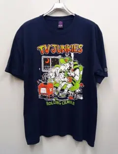 ローリングクレイドル TVJunkies Tシャツ ROLLING CRADLE