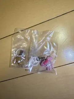 めじるしアクセサリー/くろうさ&ぼんぼんりぼん