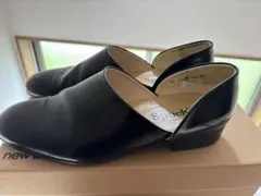 HARUTA スポックシューズ ブラック　25センチ