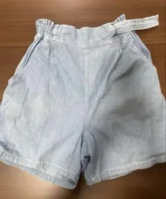 Anna Sui mini デニム風　ハーフパンツ