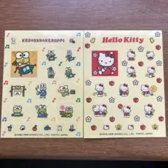 ハローキティ・ケロケロケロッピ シールセット　5セット