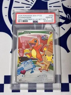 ★PSA10★ ヒトカゲ 30th ファーストパートナー 初代御三家 プロモ①