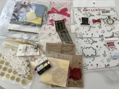 レース編みと装飾パーツセット