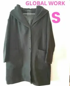 【shuca】GLOBAL WORK レディース コート フード付き Sサイズ