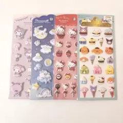 サンリオ マシュマロステッカーズ キャラクターズ キティシナモンクロミポムポム