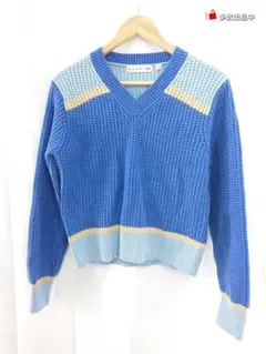 MARNI × UNIQLO ポップコーンニットVネックセーター