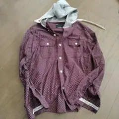 NUMBER (N)INE フード付きシャツ