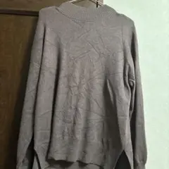 メルティスタンドスリットプルオーバー　グローバルワーク　M ブラウン