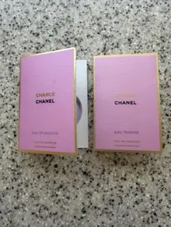 【新品未使用】シャネル　試供品　香水2点　チャンス