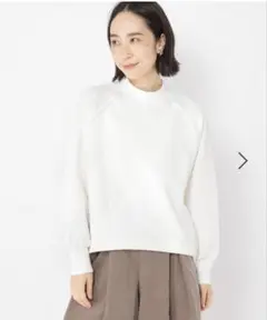 【新品】studio CLIP ふくれジャガードドロストプルオーバー